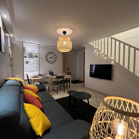 T3 Flat Moderne Sur 2 Etages Metro Parking Free Entrance Autonome Daire Rouen Dış mekan fotoğraf