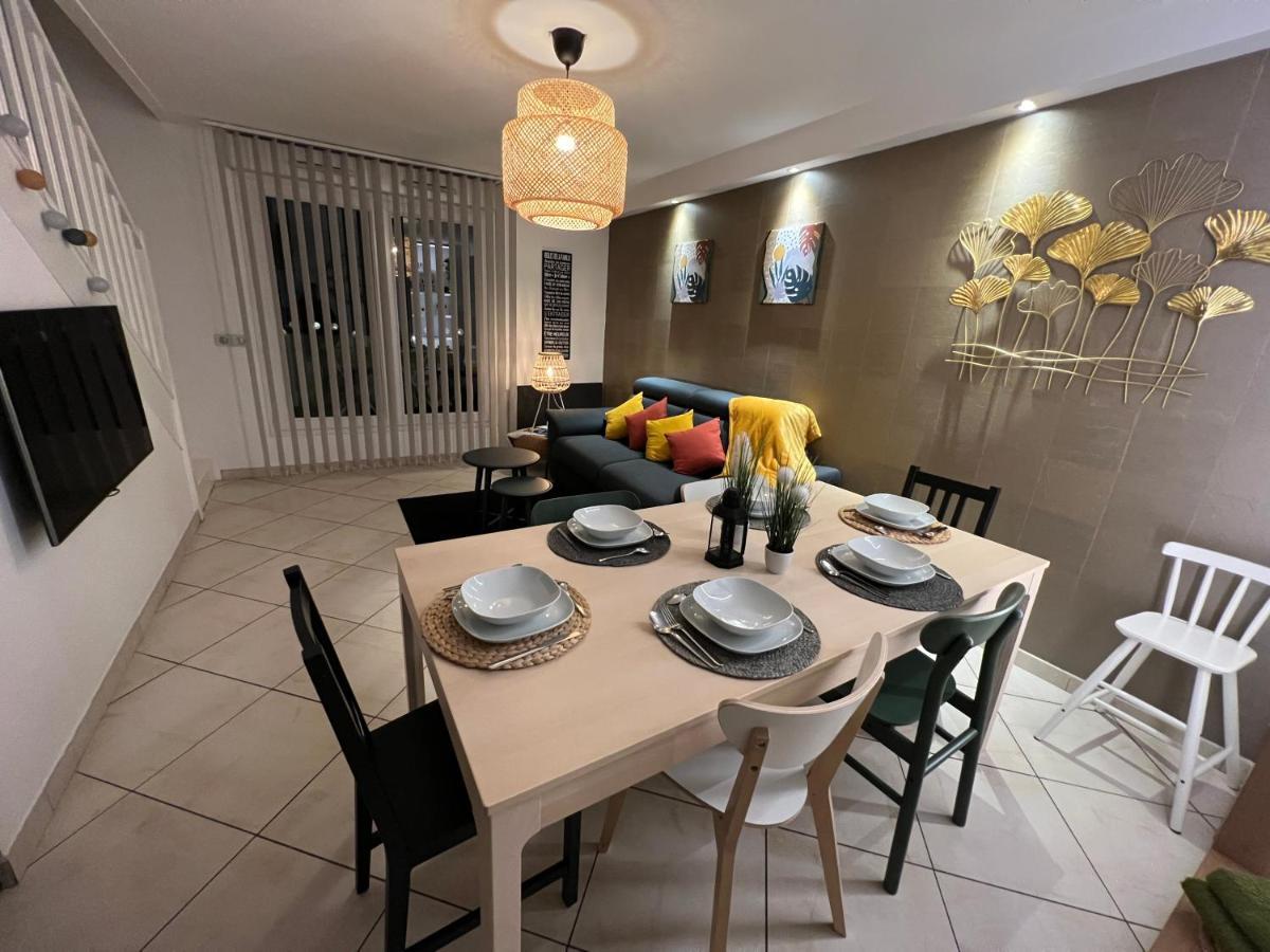 T3 Flat Moderne Sur 2 Etages Metro Parking Free Entrance Autonome Daire Rouen Dış mekan fotoğraf