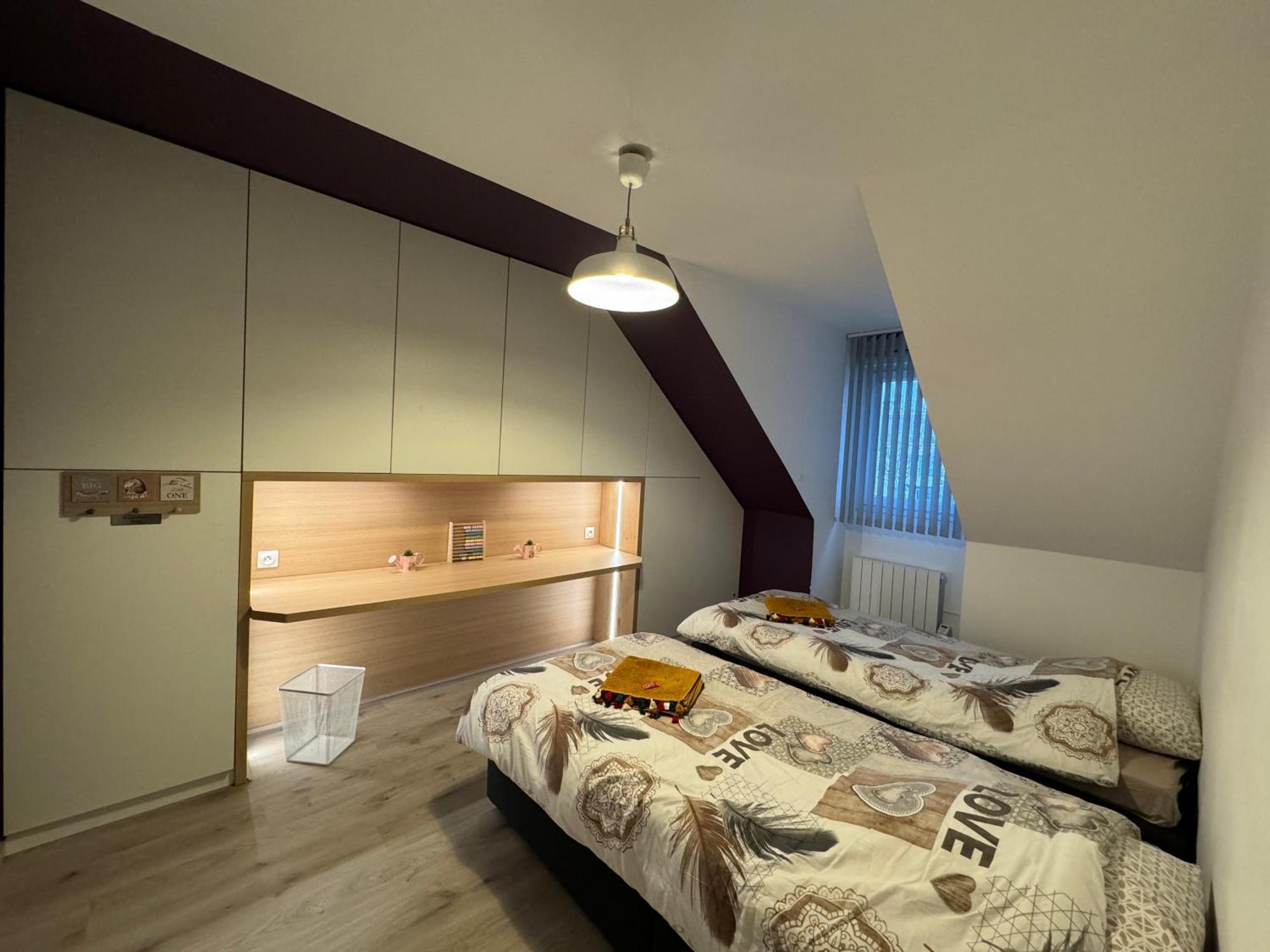 T3 Flat Moderne Sur 2 Etages Metro Parking Free Entrance Autonome Daire Rouen Dış mekan fotoğraf